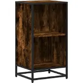 vidaXL Bibliothèque chêne fumé 40x35x76 cm bois composite