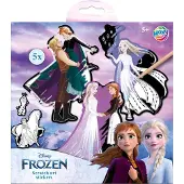 Craft Creative Scratch Art Stickers - Frozen, 6dlg.