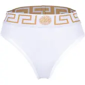 Versace Slip 'TOPEKA' or / blanc