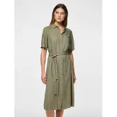 Pieces Robe-chemise 'PCPia' olive