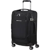 Samsonite Re-Lite Trolley mit 4 Rollen erweiterbar 55cm, Valise, Noir
