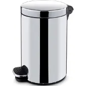 Hendi Poubelle ronde à pédale avec bac intérieur, , 30 L, Ø 300 x (H) 650 mm