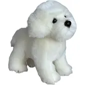 Dubi PELUCHE Chien maltais debout 30cm 30436