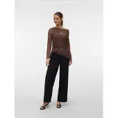 Vero Moda T-shirt 'VMCara' or / taupe