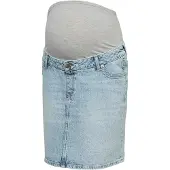 Vero moda Maternity Jupe 'VMMTESSA' bleu denim