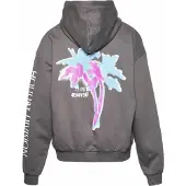 Just rhyse Sweat-shirt 'Holiday Division' bleu clair / gris denim / rose clair / blanc