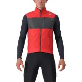 Castelli Unlimited Puffy Gilet Rouge S Homme