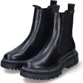 Tamaris Chelsea Boots 'Stiefel Damen 1-25491-41 001 Echtleder in schwarz' noir