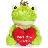 Beeztees 3x Roi Grenouille (Jouet en peluche pour chiens)
