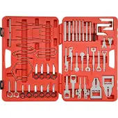 YATO Outils de démontage : kit d'outils pour le retrait des autoradios, 52 pièces