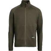 Lundhags Tived Merino Full Zip M, couche intermédiaire, vert