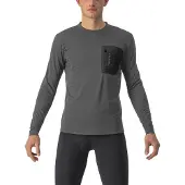 Castelli Unlimited Merino Long Sleeve T-shirt Gris M Homme