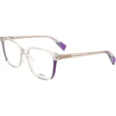 Furla Lunettes de Vue VFU579 54/16/135 Beige chiaro trasp lucido 7t1y Acetate WOMAN VFU579