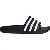 Adidas Claquettes / Tongs 'Adilette Aqua' noir / blanc