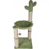 Homea arbre a chat cactus avec jouet et hamac polyester/