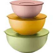 Guzzini Everywhere Bio Set Food Container 3 Pieces Rose