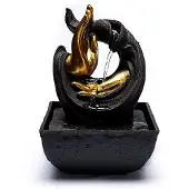 Phoenix Fontaine à eau Compassion Mudra - 13,3x13,3x20cm
