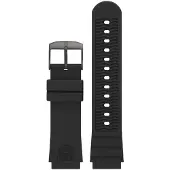 Luminox Leatherback Sea Turtle Giant 0321.bo Bracelet pour ordinateur de plongée Noir 22 mm Noir 22 mm