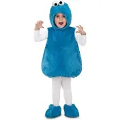 MOM Cookie Monster Junior Costume Bleu 12-24 Months Enfants