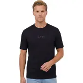 BOSS T-Shirt bleu marine / noir