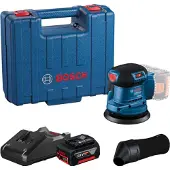 Bosch Gex 185-Li Ponceuse excentrique 1 X 4.0Ah + Mallette 06013A5021