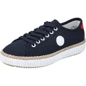 Rieker Chaussure en toile bleue