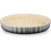 Le Creuset MOULE À TARTE 28 CM FLINT, Moule à gâteau, Gris