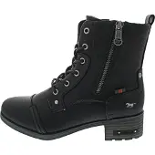 Mustang Bottines à lacets noir