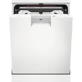 AEG Series 7000 FFB75717PW, Standing, Full size (60 cm), White, 1.6 m, Folding, 14 dining sets