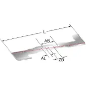Ratioparts Lame de rechange 22-865; 51 3 cm