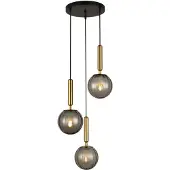 ITALUX Lustre Ravena laiton moderne PND-2324-3A BRO+SG