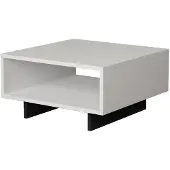 Skye Decor , Hola- Hola DTE, Blanc,,Anthracite, Tables basses, 32x60x60 cm, 100% panneau de particules mélaminé
