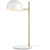Markslöjd Pose Lampe De Table De Bureau 1 Lumière Blanche, Laiton Brossé