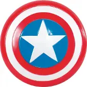 Rubies - Tarcza Captain America dla dzieci, akcesorium premium Avengers