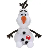 TY Disney - Olaf pailleté avec son - 20 cm