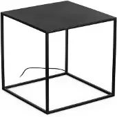 Ideal Lux Lampadaire Industrial-Minimal Ipotesi Metal Black Led 16W 3000K H50Cm