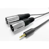 VivoLink 3.5MM CABLE TO 2 X XLR MALE 15M W127058198