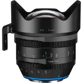 Irix Focale fixe 11 mm T4.3 Cine (métrique) (Canon RF, APS-C / DX, Micro Four Thirds, Plein format), Objectif, Noir
