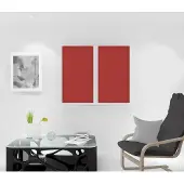 Soleil D Ocre Paire De Brise Bise 45x90 Cm Dolly Rouge