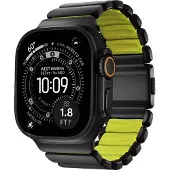 Nomad Bracelet Stratos pour Apple Watch | 44/45/46/49 mm - Volt / Black Titanium