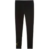 Puma Pantalon de sport 'Ess' or / noir