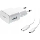 Samsung TA200NBE Chargeur USB + Câble Type-C Blanc (Vrac)