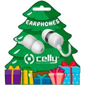 Celly XMASEARTREEWH écouteur/casque Avec fil Ecouteurs Appels/Musique Blanc