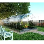 BAUMERA Serre KLASIKA TUBE 3x8m avec fondations et polycarbonate 4mm ;