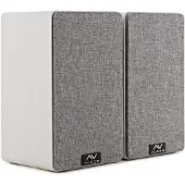 AVCOM 6" Bookshelf Speaker Pair White