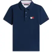 Tommy Hilfiger T-Shirt bleu foncé / rouge / blanc