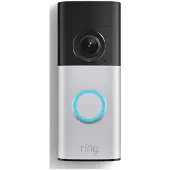 Ring Wired Doorbell Plus 2nd Gen Argent