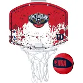 Wilson NBA Team Mini Hoop New Orleans Pelicans Basketball