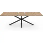 Concept-Usine Table extensible 8-10 personnes effet bois 235cm BRIA