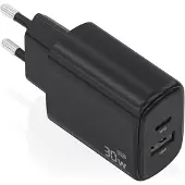 Aisens A110-0978, d'intérieur, CA, 20 V, noir